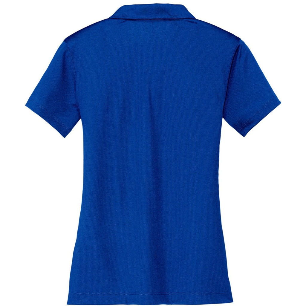 Nike Women's Royal Dri-FIT S/S Vertical Mesh Polo