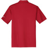 Nike Men's Red Dri-FIT S/S Vertical Mesh Polo