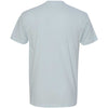Next Level Men's Light Blue Premium Fitted Sueded Crew