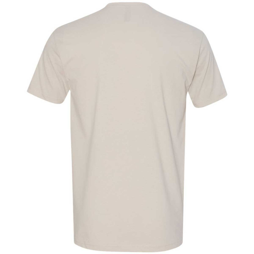 Next Level Men's Sand Premium Fitted Sueded Crew
