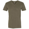 6440-next-level-olive-v-neck-tee