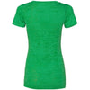 Next Level Women's Envy Burnout Deep V Tee