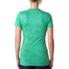 Next Level Women's Envy Burnout Deep V Tee