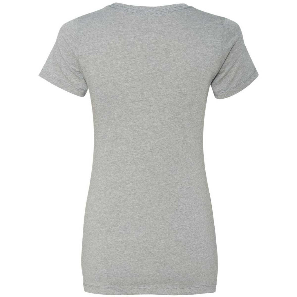 Next Level Women's Dark Heather Gray CVC Crew Tee