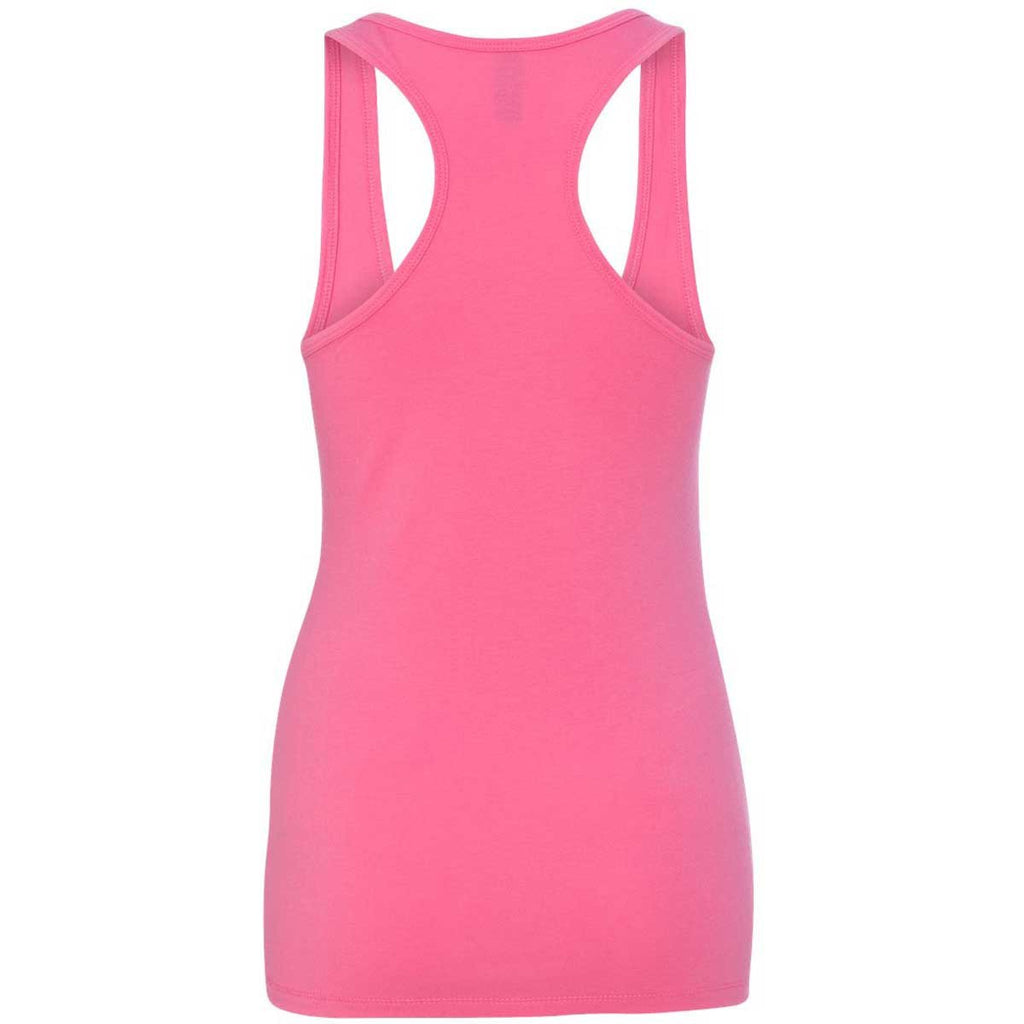 Next Level Women's Raspberry Jersey Racerback Tank