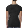 Next Level Women Vintage Black Triblend Scoop Tee