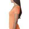 Next Level Women Vintage Light Orange Triblend Scoop Tee