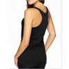 Next Level Women's Vintage Black Triblend Racerback Tank