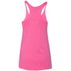 Next Level Women's Vintage Pink Triblend Racerback Tank