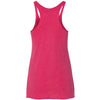 Next Level Women's Vintage Shocking Pink Triblend Racerback Tank