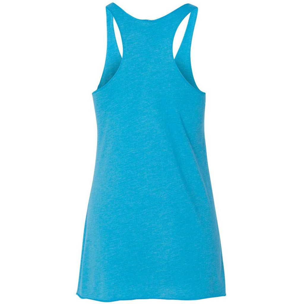 Next Level Women's Vintage Turquoise Triblend Racerback Tank