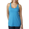 Next Level Women's Vintage Turquoise Triblend Racerback Tank