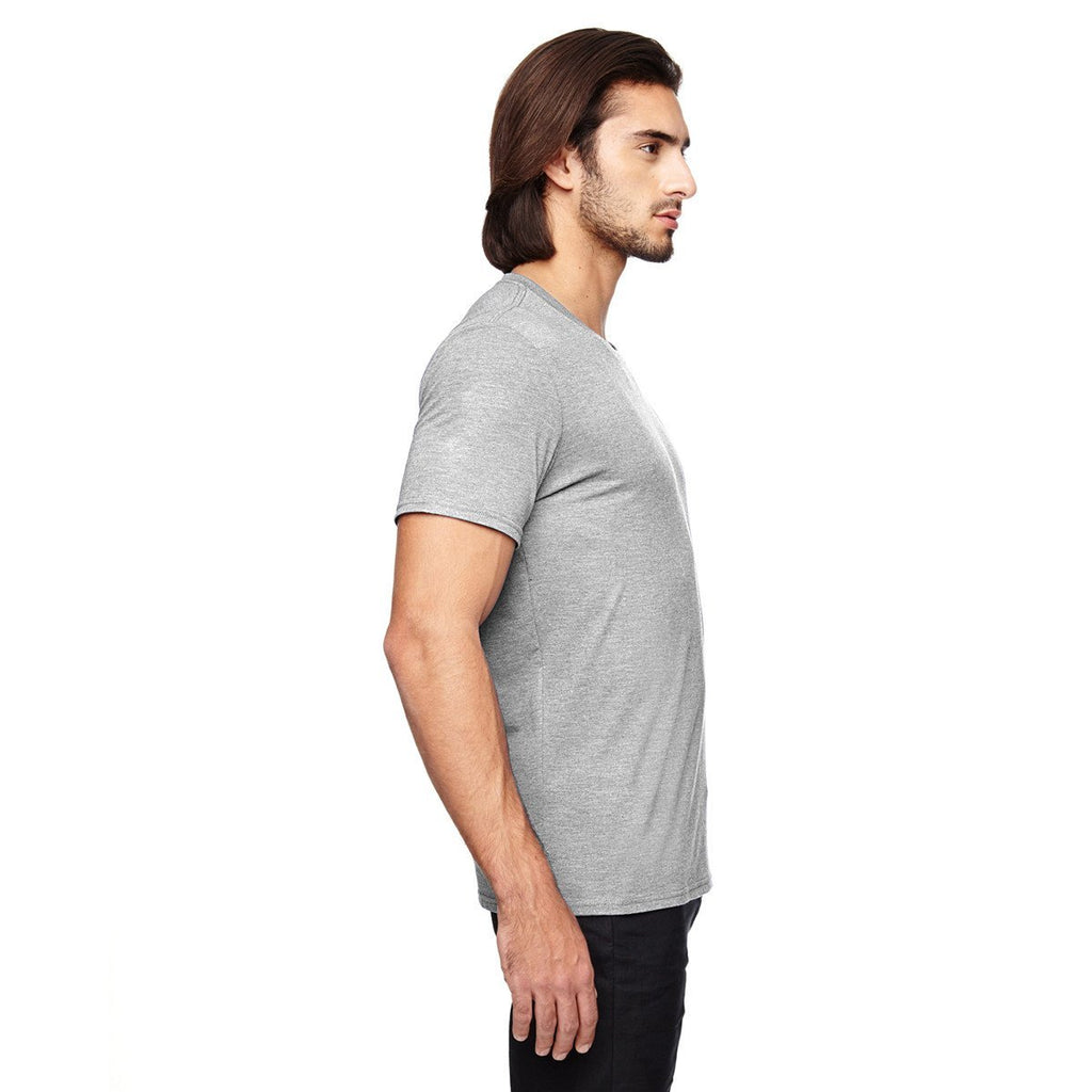 Anvil Men's Heather Grey Triblend T-Shirt