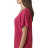 Next Level Women's Vintage Shocking Pink Triblend Dolman
