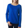 Next Level Women's Royal Terry Long-Sleeve Scoop Tee
