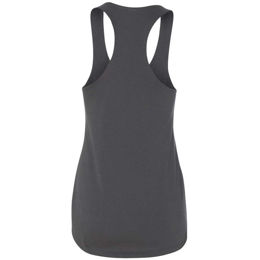 Next Level Women's Dark Gray Terry Racerback Tank