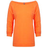 6951-next-level-women-neon-orange-tee