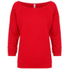 6951-next-level-women-red-tee