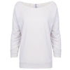 6951-next-level-women-white-tee