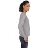 Anvil Women's Sport Grey Crewneck Fleece Sweatshirt