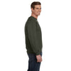 Anvil Men's City Green Crewneck Fleece Sweatshirt