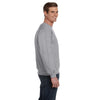 Anvil Men's Sport Grey Crewneck Fleece Sweatshirt