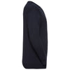 Russell Collection Men's French Navy Cotton Acrylic Crew Neck Sweater