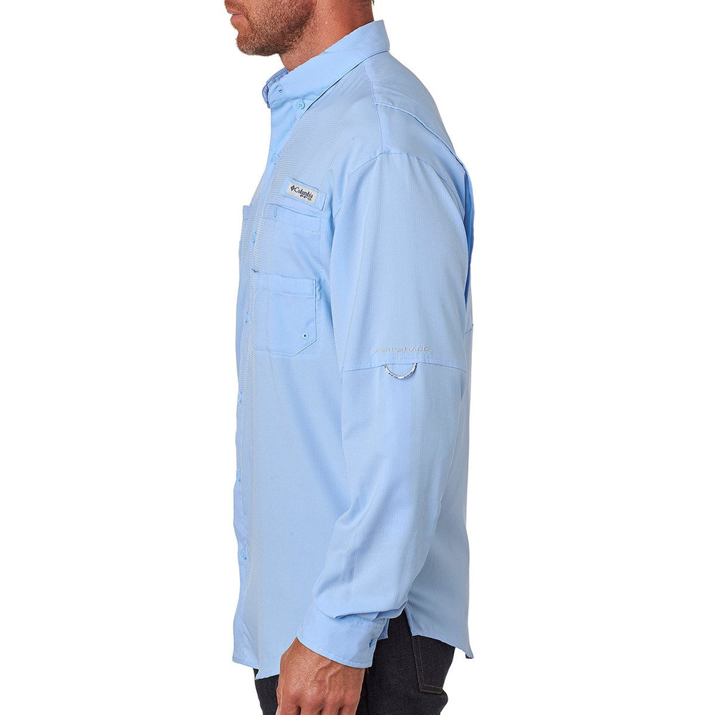 Columbia Men's Sail Blue Tamiami II L/S Shirt