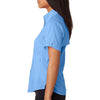 Columbia Women's White Cap Blue Tamiami II S/S Shirt