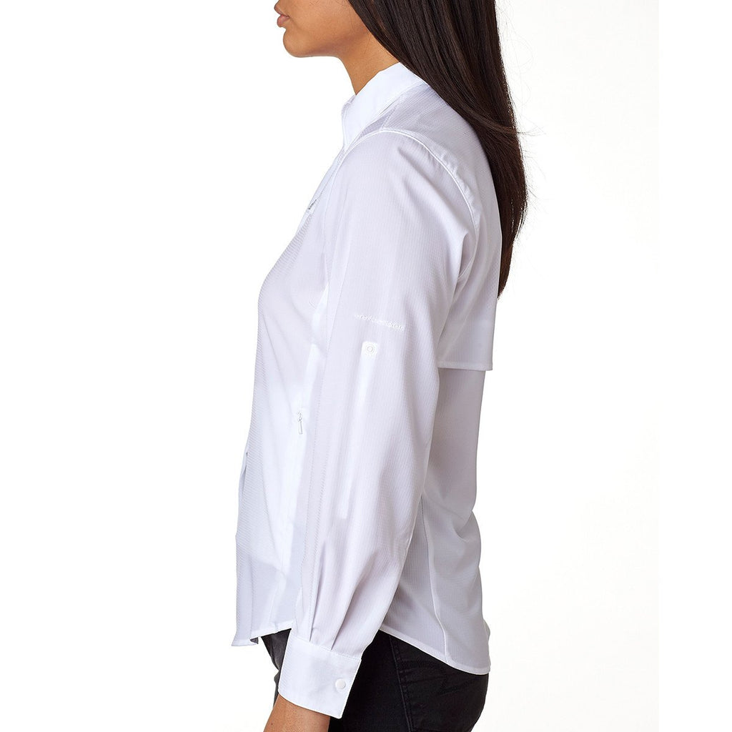Columbia Women's White Tamiami II L/S Shirt