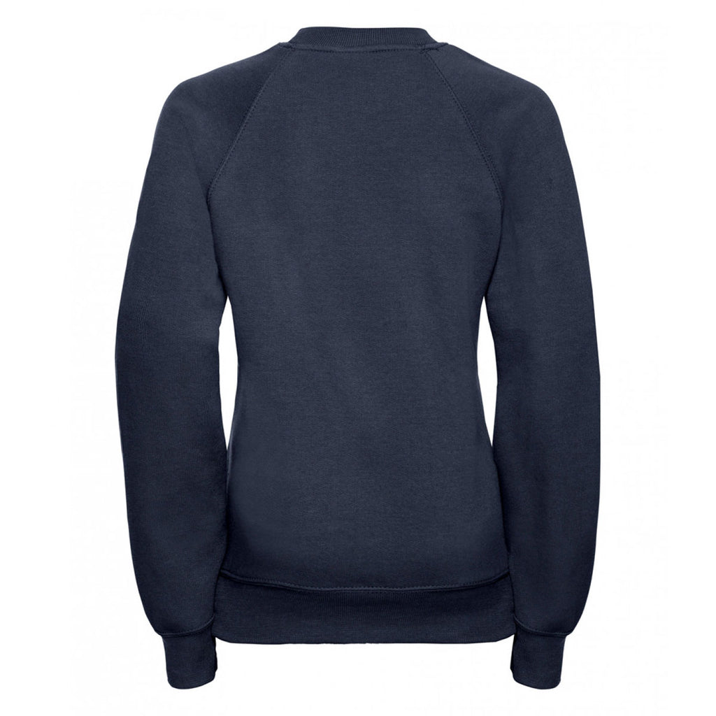 Jerzees Schoolgear Youth French Navy Raglan Sweatshirt