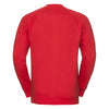 Russell Men's Bright Red Raglan Sweatshirt