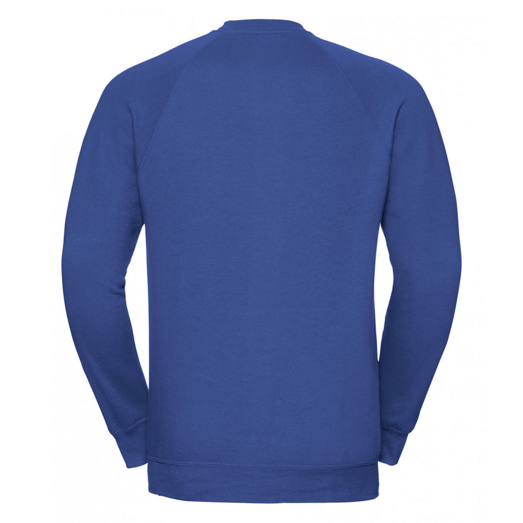 Russell Men's Bright Royal Raglan Sweatshirt