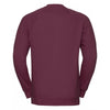 Russell Men's Burgundy Raglan Sweatshirt