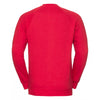 Russell Men's Classic Red Raglan Sweatshirt