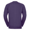 Russell Men's Purple Raglan Sweatshirt