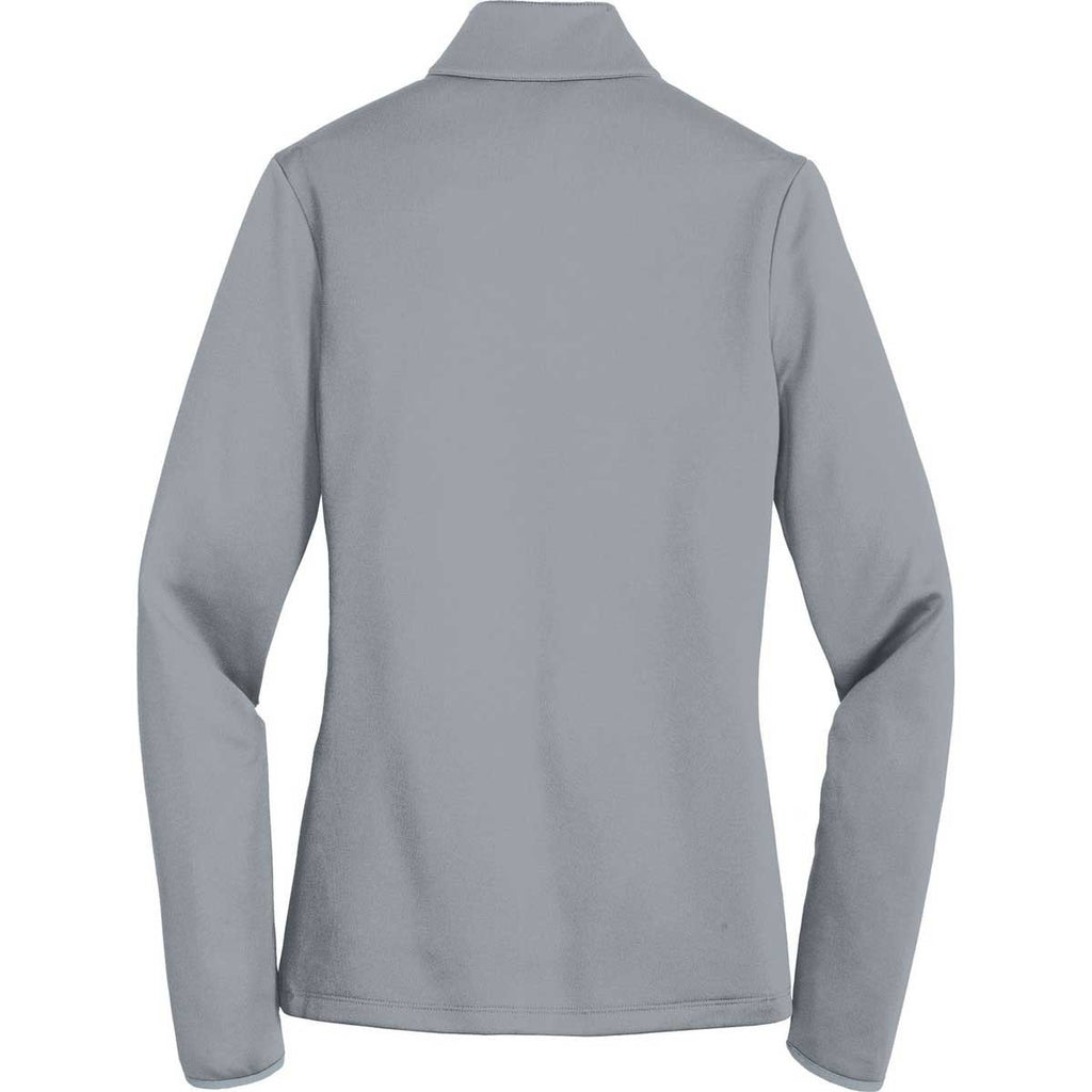 Nike Golf Ladies Cool Grey/Vivid Pink Therma-FIT Hypervis Full-Zip Jacket