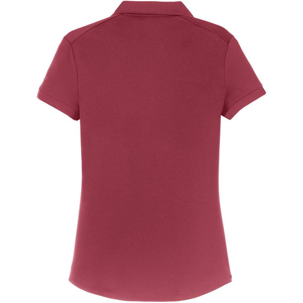 Nike Women's Team Red Dri-FIT Smooth Performance Polo
