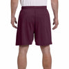 Champion Men's Maroon 6-Ounce Cotton Gym Short