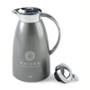 alfi Laquered Metal Space Grey Gusto 1.0L Glass Vacuum Insulated Carafe