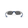 Under Armour Shiny White UA Igniter 2.0 With Blue Mirror Lens