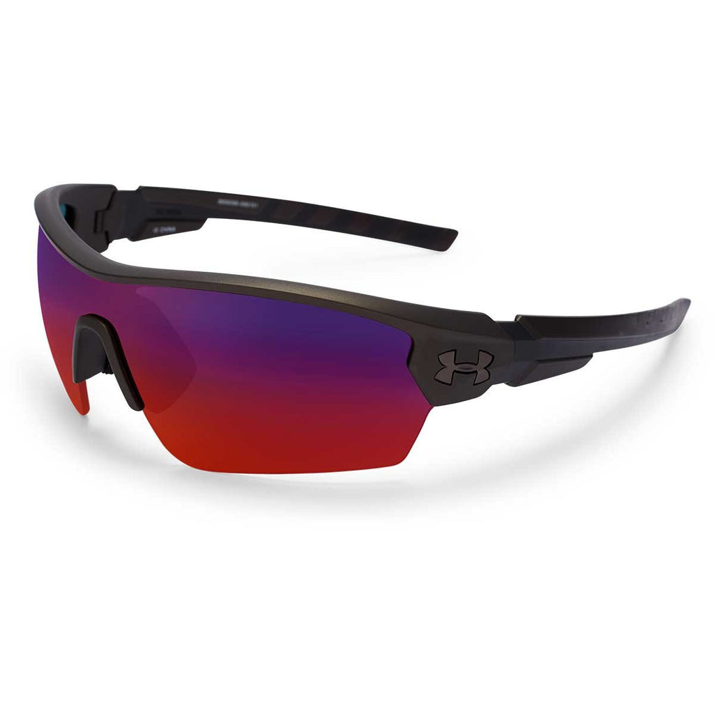 Under Armour Ceramic Charcoal UA Rival With Infrared Mirror Lens