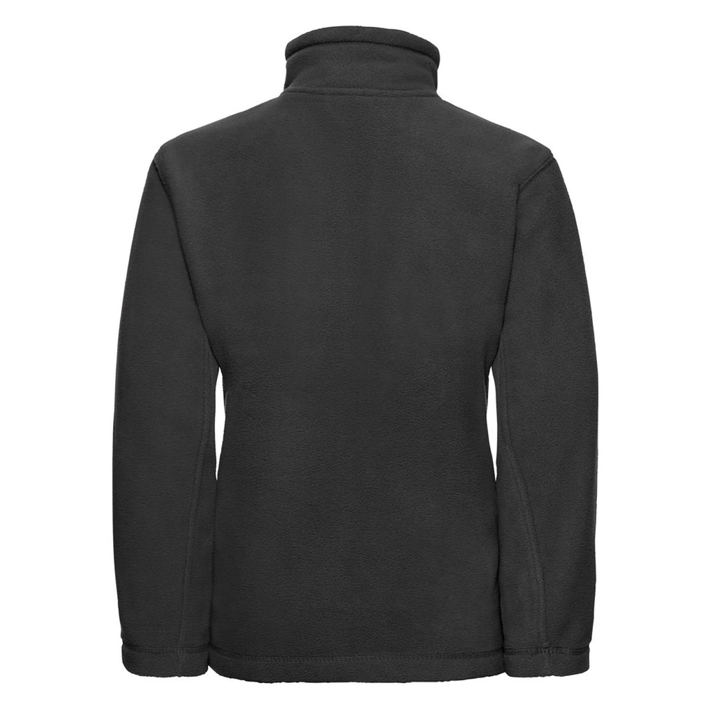 Jerzees Schoolgear Youth Black Outdoor Fleece Jacket