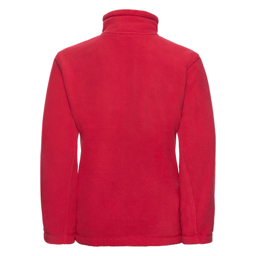 Jerzees Schoolgear Youth Classic Red Outdoor Fleece Jacket