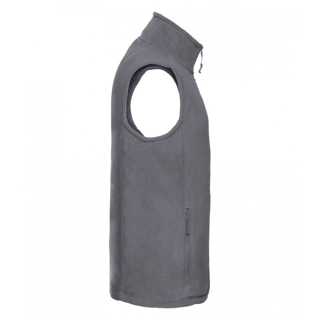 Russell Men's Convoy Grey Outdoor Fleece Gilet