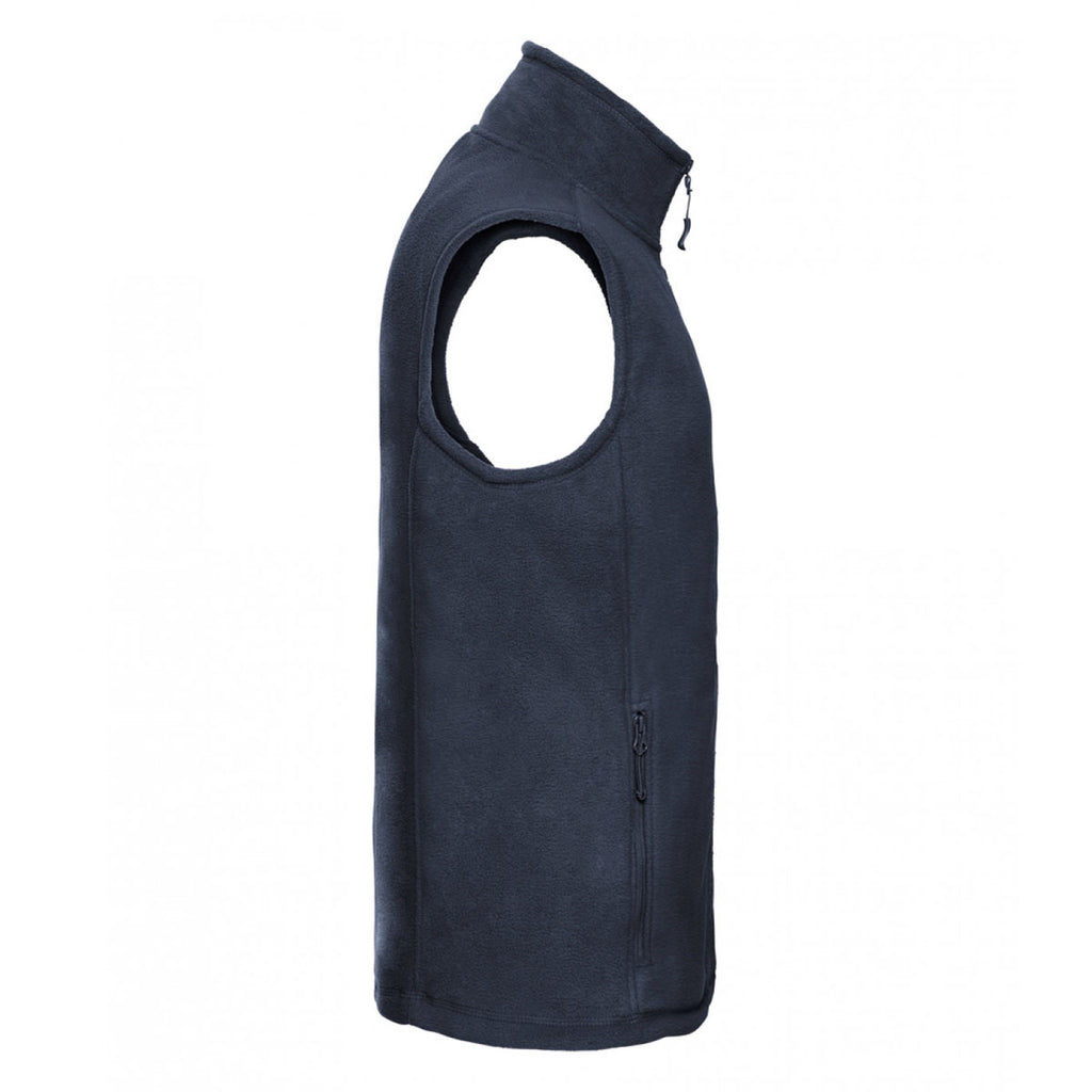 Russell Men's French Navy Outdoor Fleece Gilet