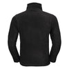 Russell Men's Black Zip Neck Outdoor Fleece