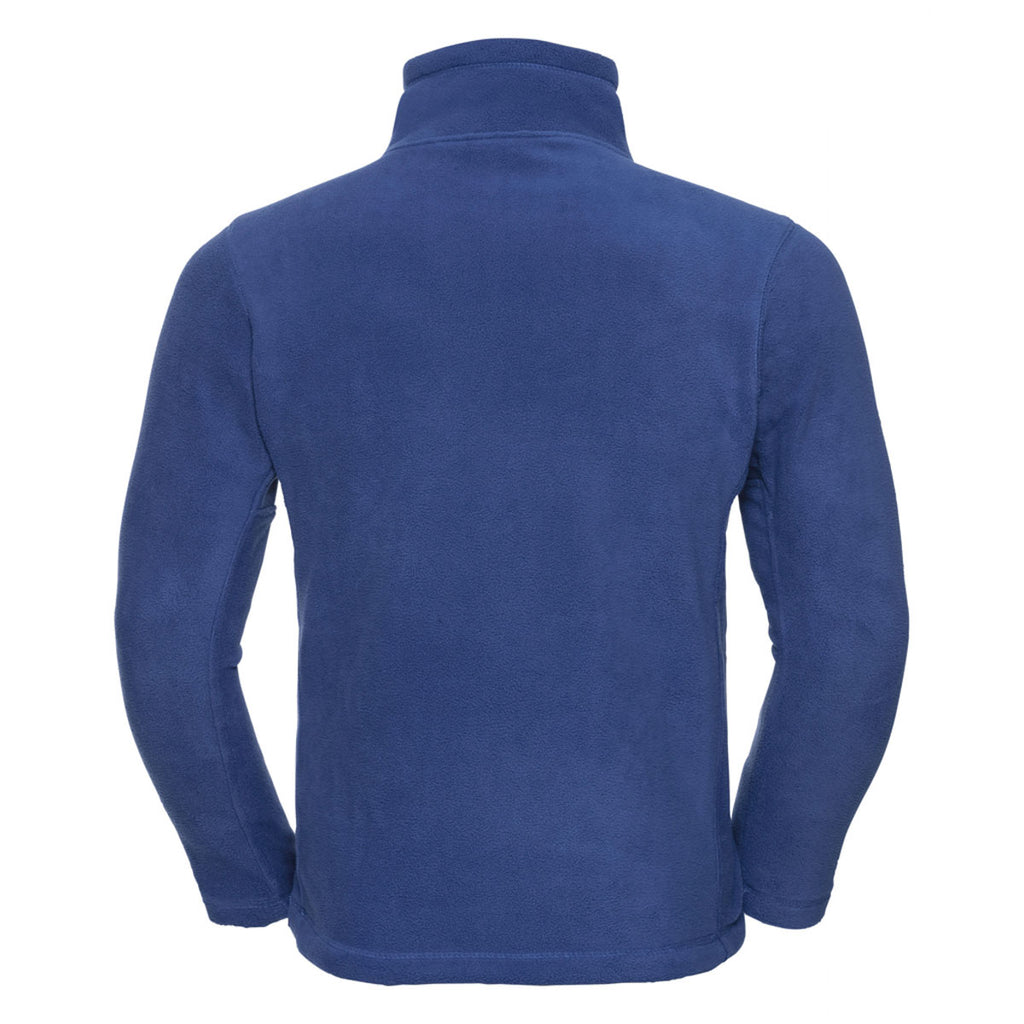 Russell Men's Royal Zip Neck Outdoor Fleece