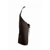 SOL'S Chocolate Gala Long Bib Apron