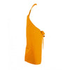 SOL'S Orange Gala Long Bib Apron